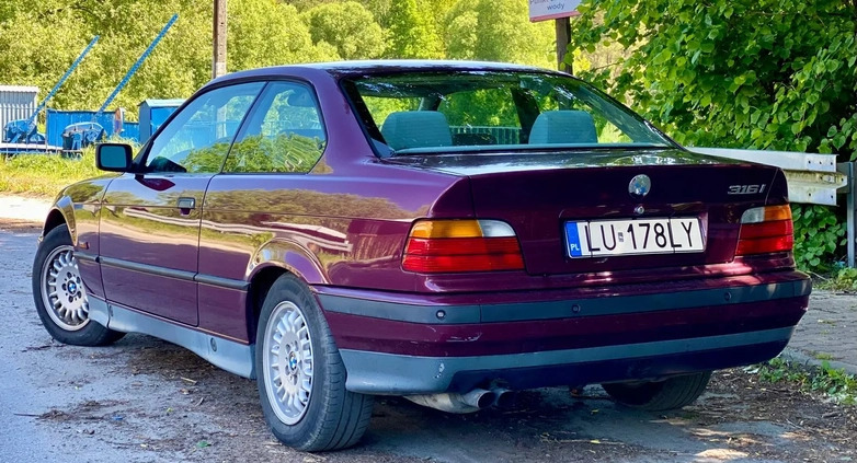 BMW Seria 3 cena 21900 przebieg: 151000, rok produkcji 1995 z Lublin małe 436